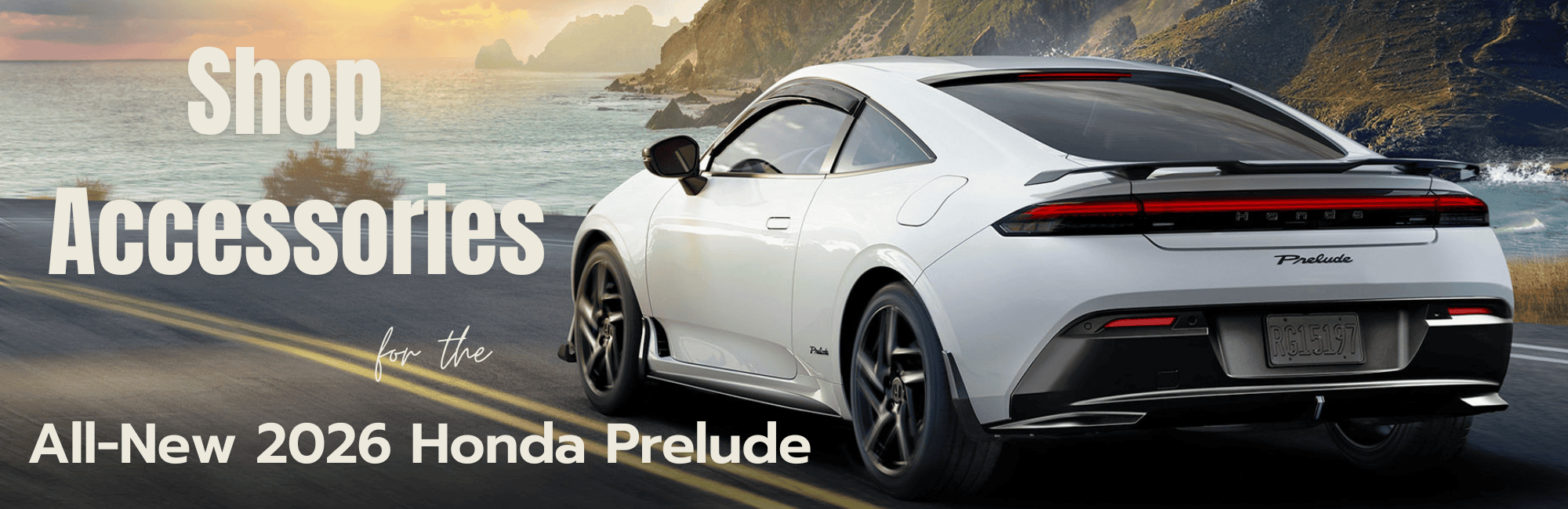 OEM 2026 Honda Prelude accessories